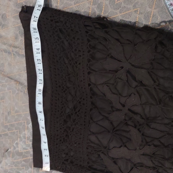 Odille Black Crochet Skirt - Picture 5 of 7